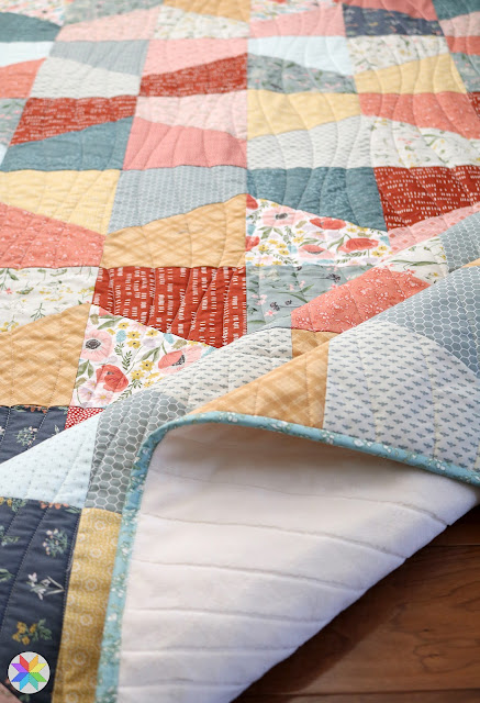 Lofty quilt pattern by Andy Knowlton of A Bright Corner - a fat quarter pattern in four sizes