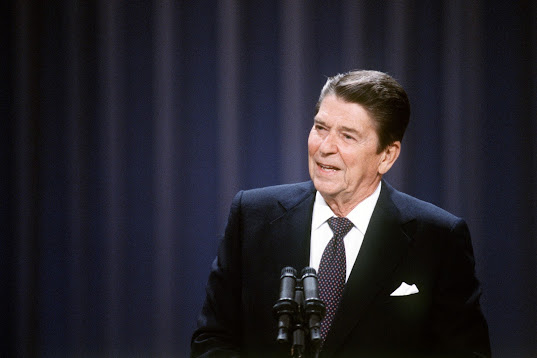 Ronald Reagan (1911 – 2004) US President 1981-1989