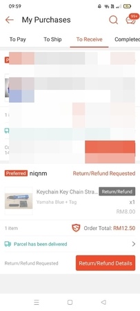 return barang shopee