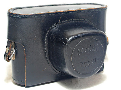Hard Leather Case for Zorki-4 Cameras