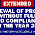 EXTENDED! Renewal of PRC IDs without full CPD compliance for the year 2022