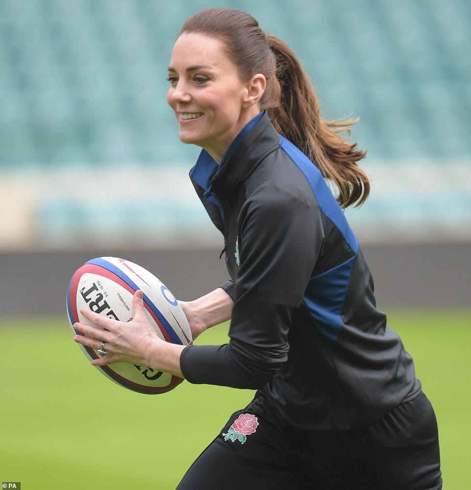Duchess Kate named Patron of Englis Rugby