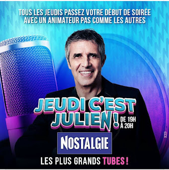 "Jeudi, c'est Julien" sur Nostalgie