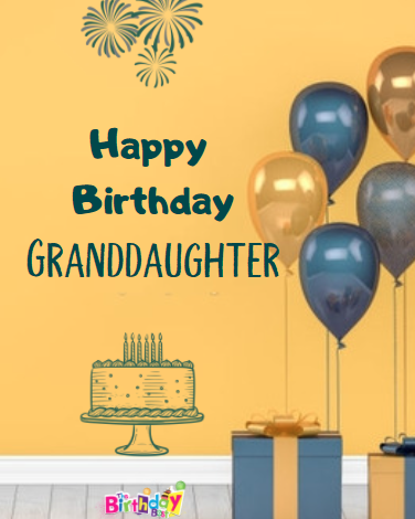 Happy birthday granddaughter