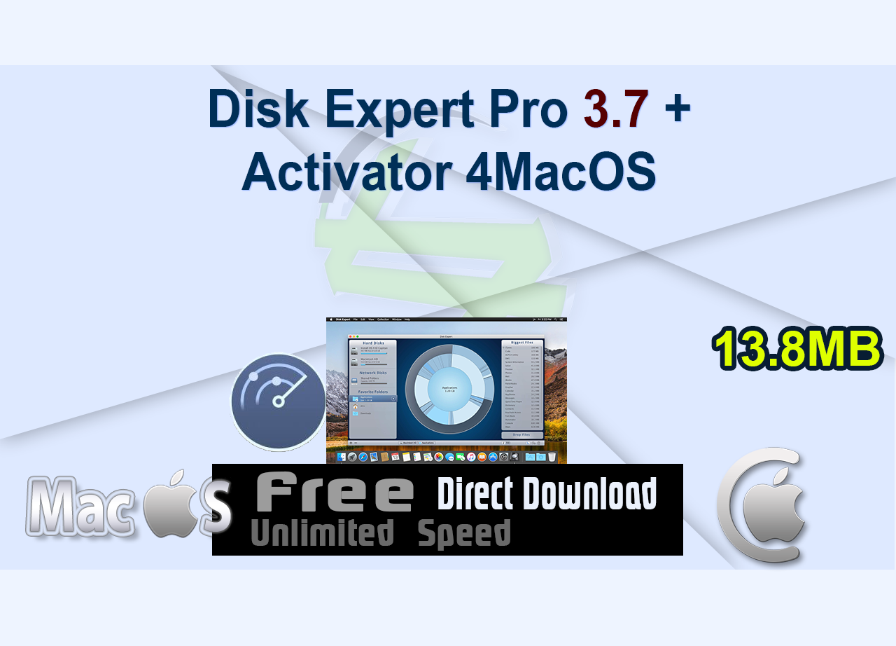 Disk Expert Pro 3.7 + Activator 4MacOS