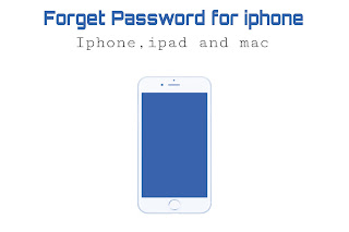 Forgot Password for iPhone, iPad and Mac