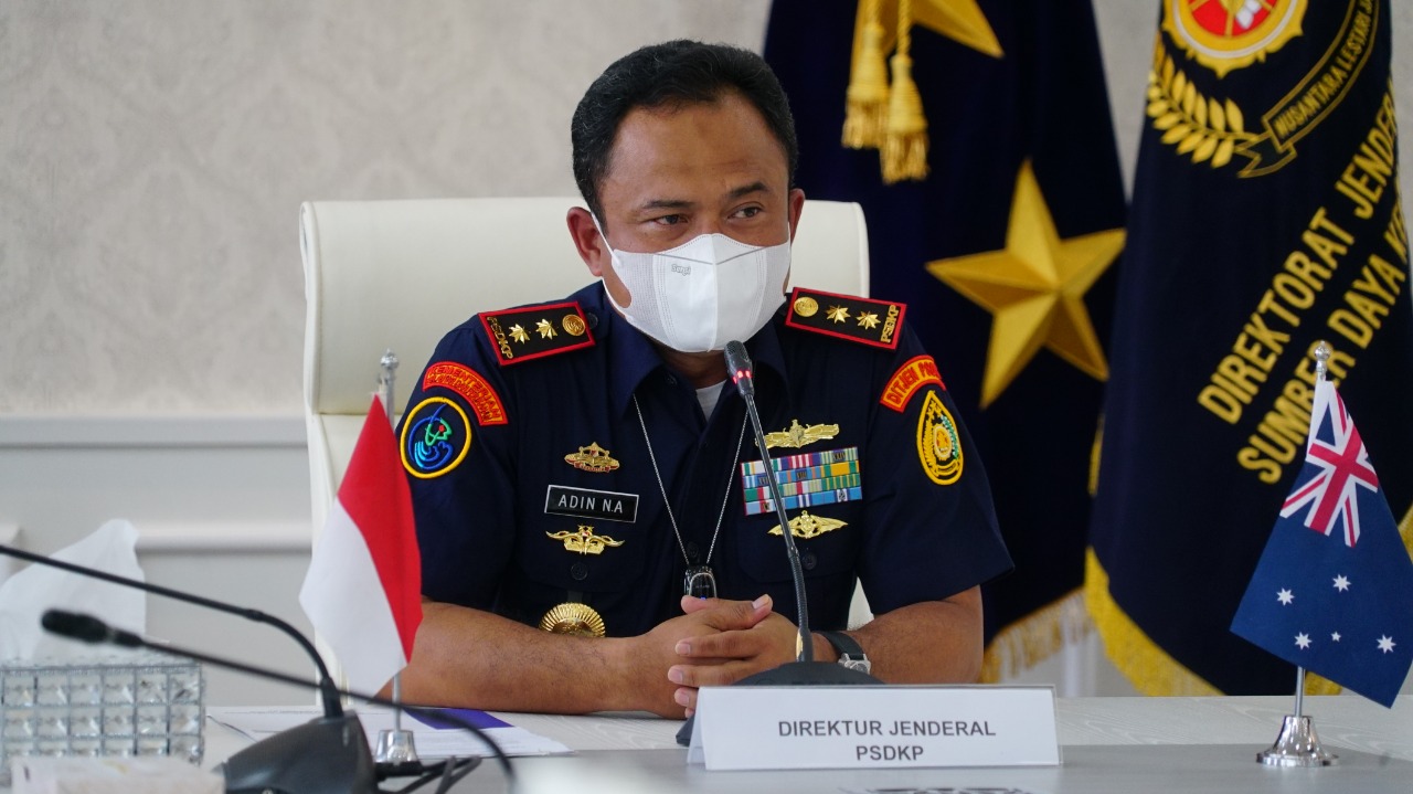 TNI Admiral Adin Nurawaluddin, Director General of Marine and Fishery Resources Supervision. (Photo: Ministry of Maritime Affairs and Fisheries)