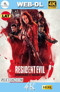 Resident Evil, Bienvenido a Raccoon City (2021) Ultra HD WEB-DL 4K HDR Dual-Latino VIP