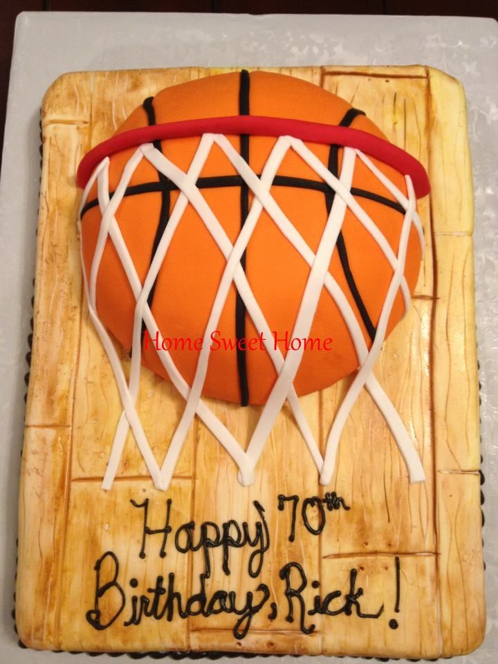 basketball cakes ideas