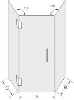 Neo Angle Shower doors