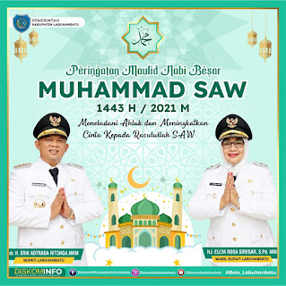 Selamat Memperingati Maulid Nabi Muhammad SAW 1443H