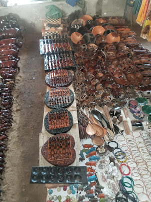 Zimbabwean Handicrafts "Chess Boards"  on sale at Elephants Walk Village.