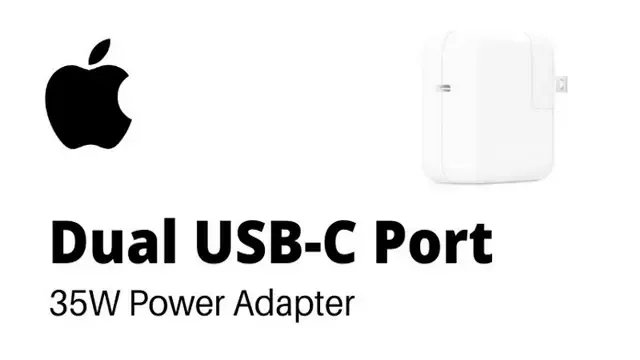 شاحن Dual Port USB-C من شركة ابل