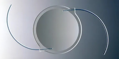 An intraocular lens (or IOL) is a tiny, artificial lens that replaces the natural lens of the eye through cataract surgery to restore both near and distant vision.
