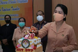 DWP Tanimbar Rayakan HUT Organisasi Dharma Wanita ke-22