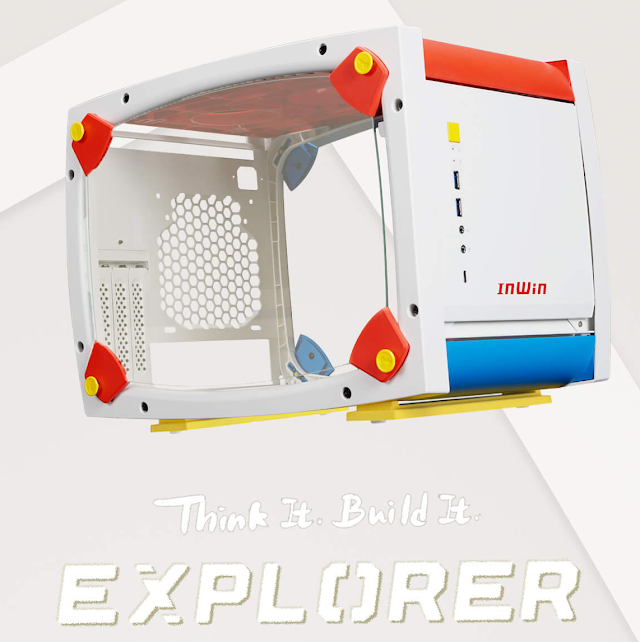 【小宅開箱】InWin Explorer 平躺結構給你滿滿的兼容大平台，活潑可愛的鋼彈ITX機殼