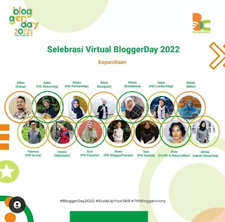 Panitia bloggerday 2022 bloggercrony community