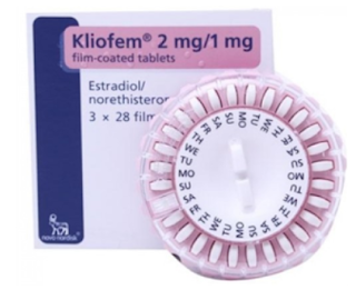 Kliofem film-coated tablets