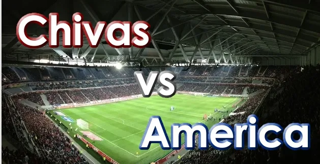 Chivas vs América Partido de Futbol Liga MX