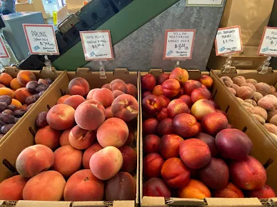 fruit display at Oxbow Public Market in Napa, California