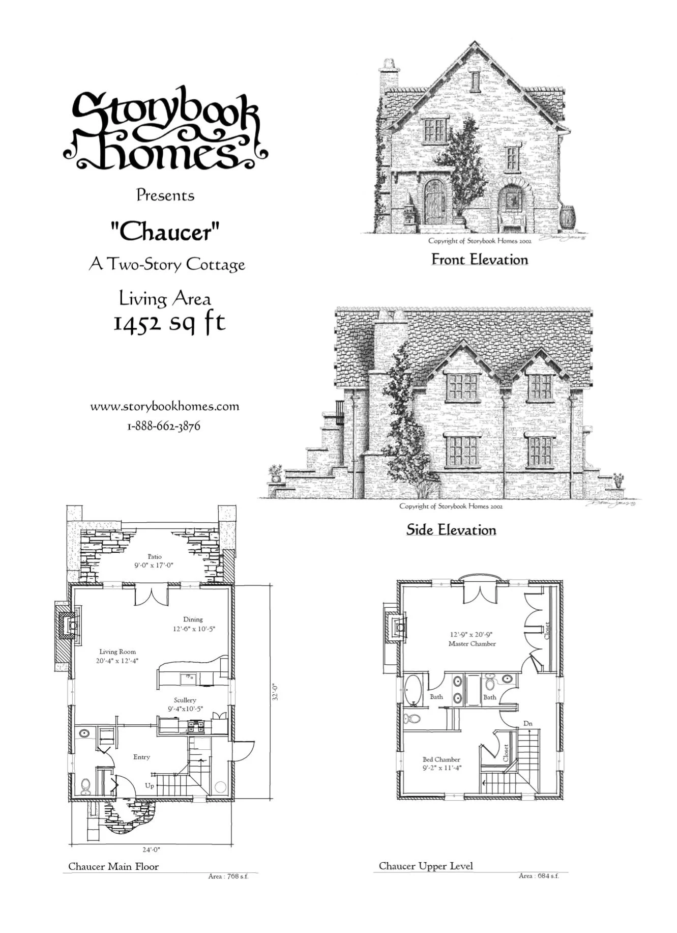 \u0026#39;Chaucer\u0026#39; houseplan via Storybook Homes | Storybook house plan, Storybook homes, Vintage house plans