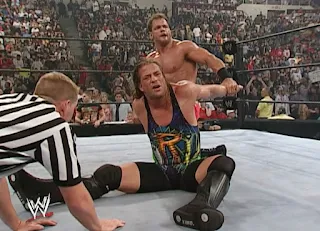 WWE Summerslam 2002 - Krispin Wah hurts Rob Van Dam