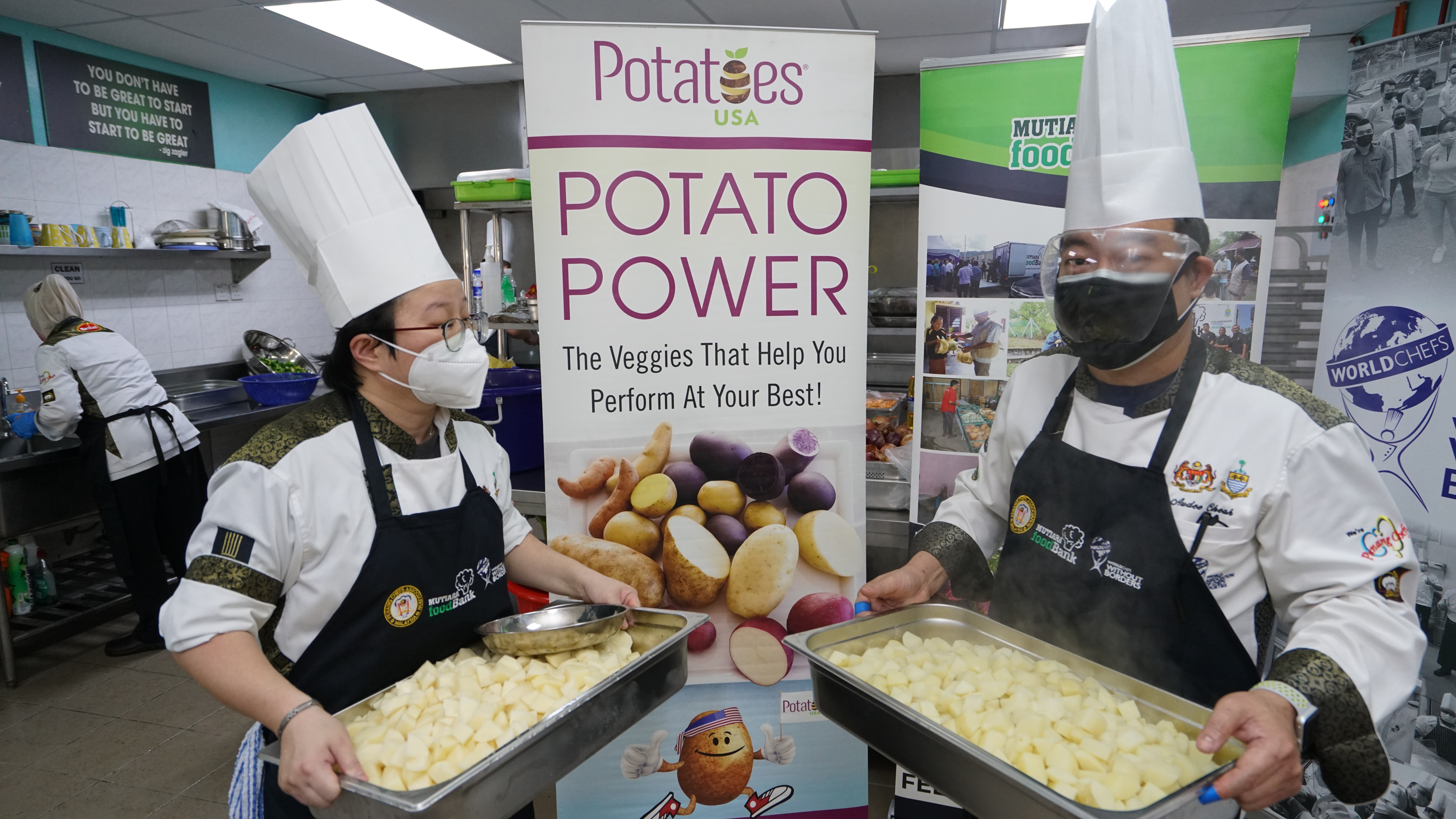 U.S. Potatoes Brings Nutritional Goodness to Penang’s Medical Frontliners on International Chef’s Day