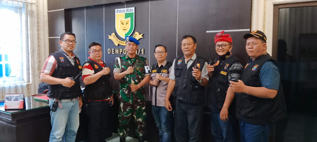 Bankom Garuda Tingkatkan Kerjasama dengan Dandenpom I/1 Pematangsiantar