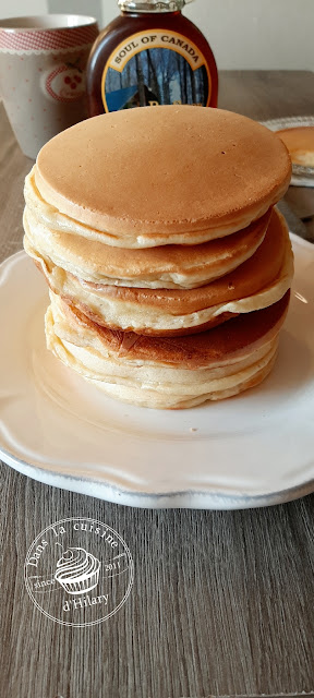 Pancakes légers et protéinés au skyr - Dans la cuisine d'Hilary