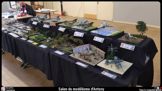 Escadrille Saint Michel, Salon du modélisme d'Antony de 2022.