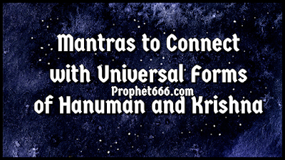Mantras to connect with Hanuman and Krishna