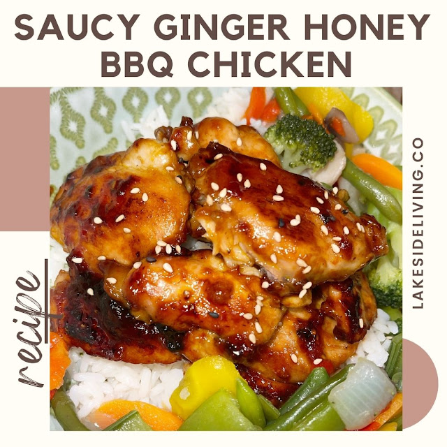 Ginger Honey BBQ Chicken Recipe - Easy Dinners