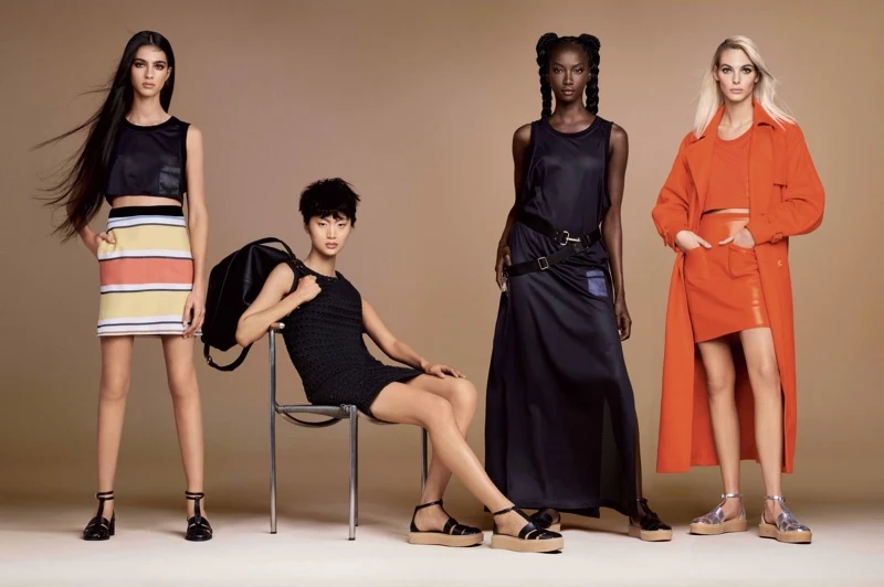 Loli Bahia, Yilan Hua, Anok Yai, and Vittoria Ceretti star in Max Mara spring-summer 2022 campaign