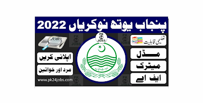 Punjab Youth Jobs 2022 – Today Jobs 2022