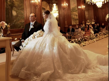 Miss venezolana se casó en España rodeada de lujos