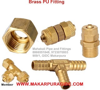 brass pu fitting