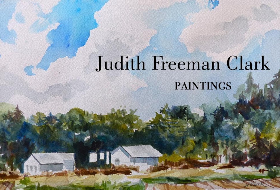 Judith Freeman Clark, watercolors