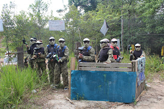 KEGIATAN FUN PAINTBALL UT BATAM - PAINTBALL COMPETITION UNIVERSITAS TERBUKA BATAM