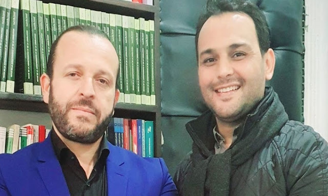 بعد خروجه من السجن: نور شيبة في مكتب المحامي منير بن صالحة