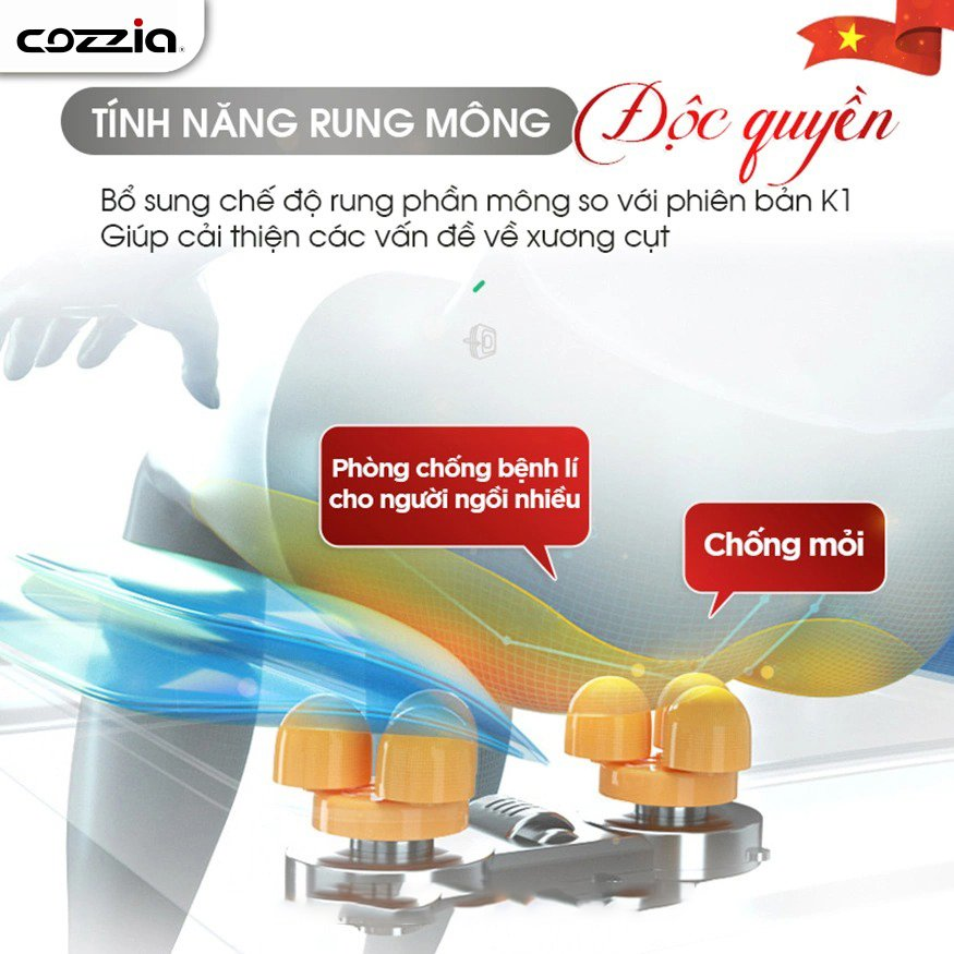 Ghế Massage Cozzia J9 - ảnh 5