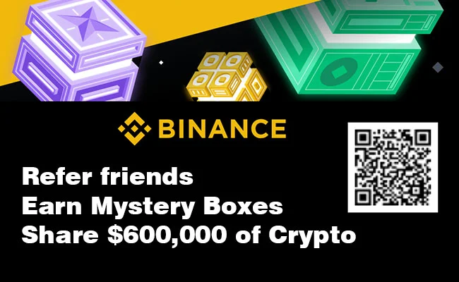 Earn Free Mystery Boxes Share $600,000 of Crypto Hurry Up Join Now