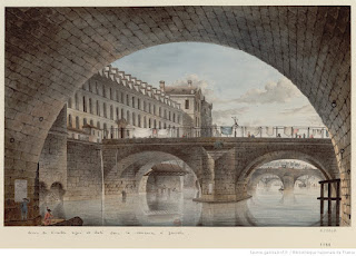 Название :  [Une arcade du Pont au Double : [dessin] / Nicolle Автор  :  Nicolle, Victor Jean (1754-1826). Dessinateur Дата издания :  1779