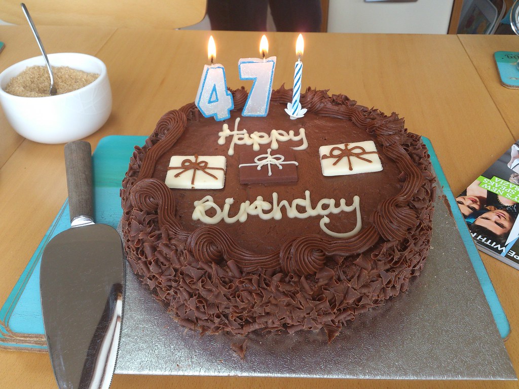 Birthday Cakes for 47 Year Olds