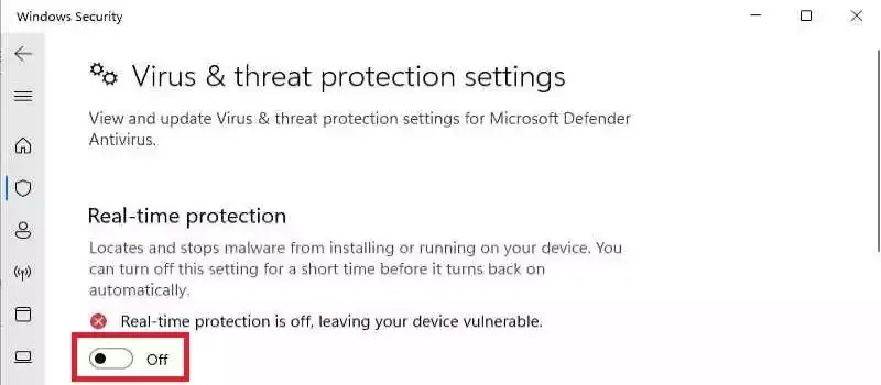 طريقة تعطيل مضاد الفيروسات الإفتراضي في ويندوز 11 (Microsoft Defender)