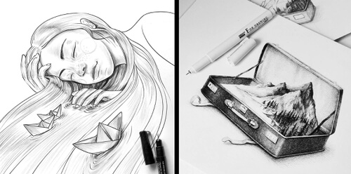 00-Ink-Drawings-Anna-Kocova-www-designstack-co