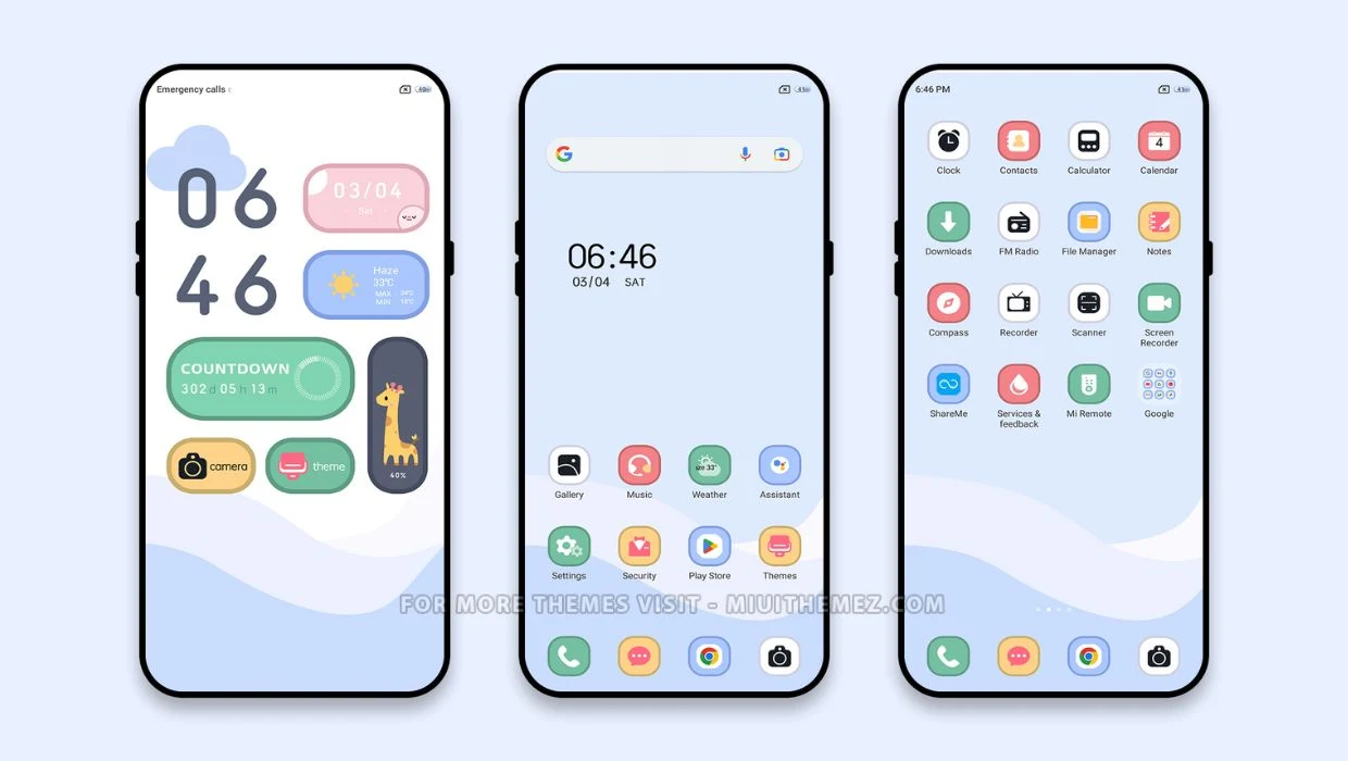 Makaron Zoo MIUI Theme