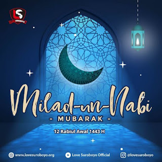 Selamat Memperingati Maulid Nabi Muhammad SAW 1443H