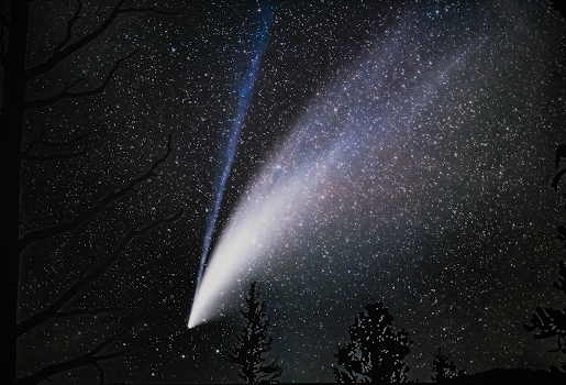 Neowise as photographed from California