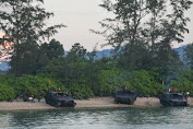Pasrat Korps Marinir TNI AL Berhasil Hancurkan Instalasi Musuh Pada Latopsfib
