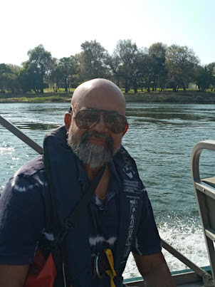 On the boat heading to Livingstone Island.